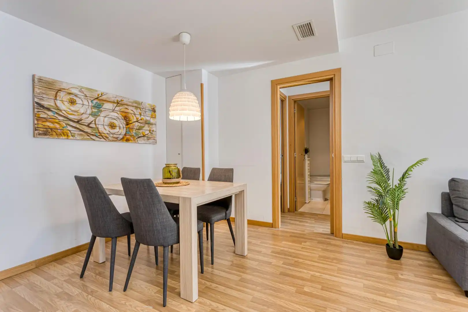 Dining room of Apartments for sale in Igualada  with Air Conditioner, Heating and Parquet flooring