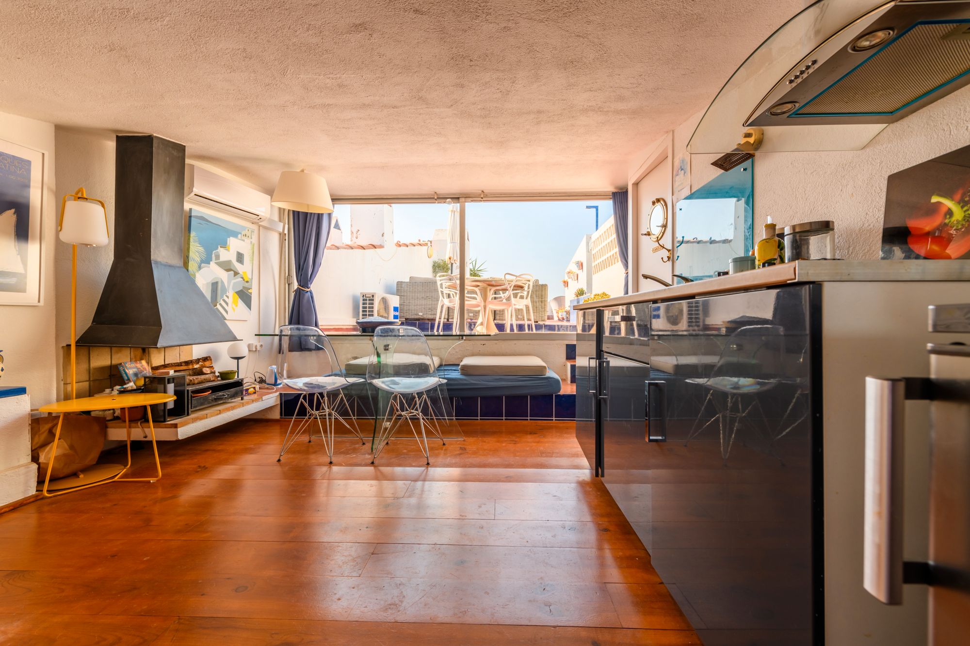 Living room of Apartment for sale in Cadaqués  with Air Conditioner, Furnished and Oven