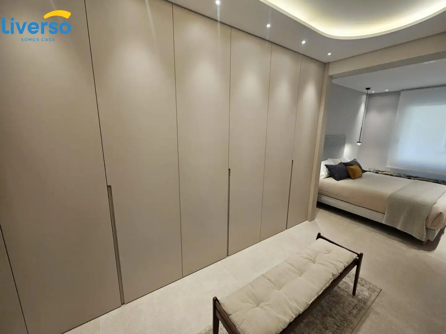 Bedroom of Flat for rent in Burgos  with Heating, Storage room and Furnished