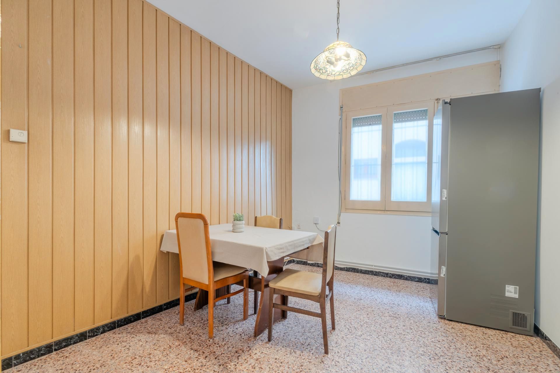 Dining room of Planta baja for sale in Salt  with Air Conditioner, Heating and Storage room