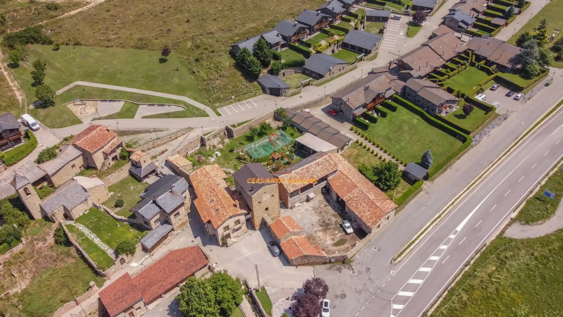 Vista exterior de Residencial en venda en Bellver de Cerdanya