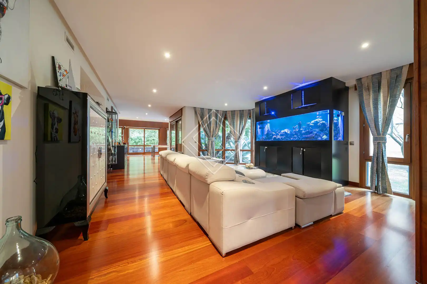 Sala de estar de Casa o chalet en venta en Madrid con Aire acondicionado, Jardín privado y Terraza