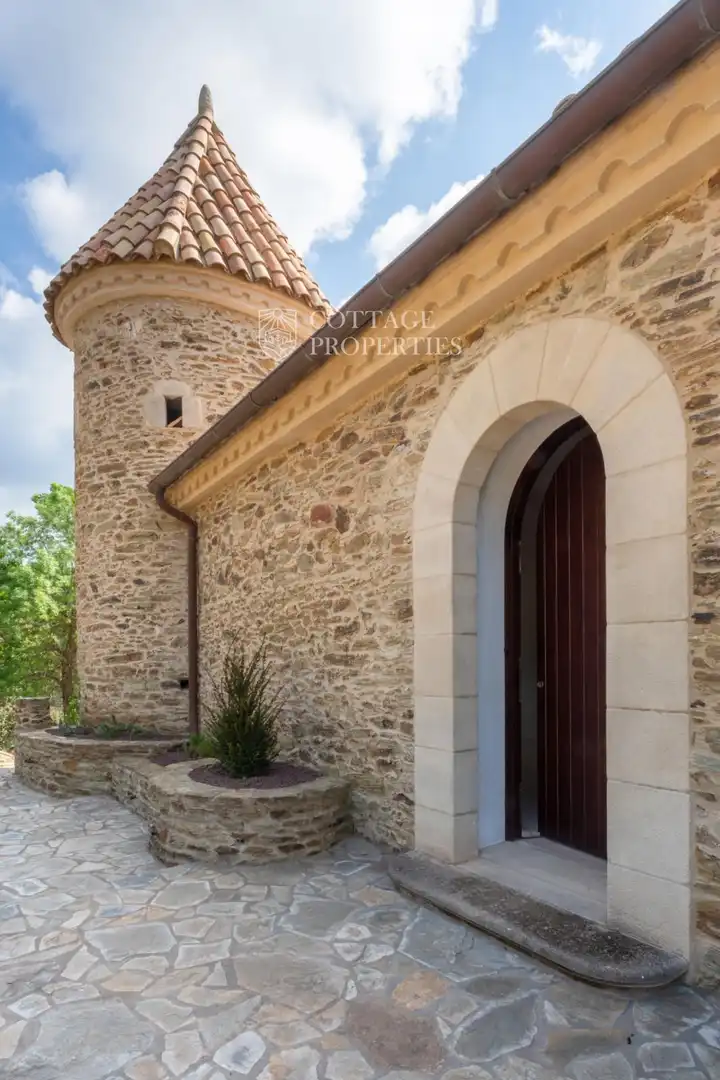 Exterior view of Country homes for sale in Llambilles  with Air Conditioner, Heating and Private garden