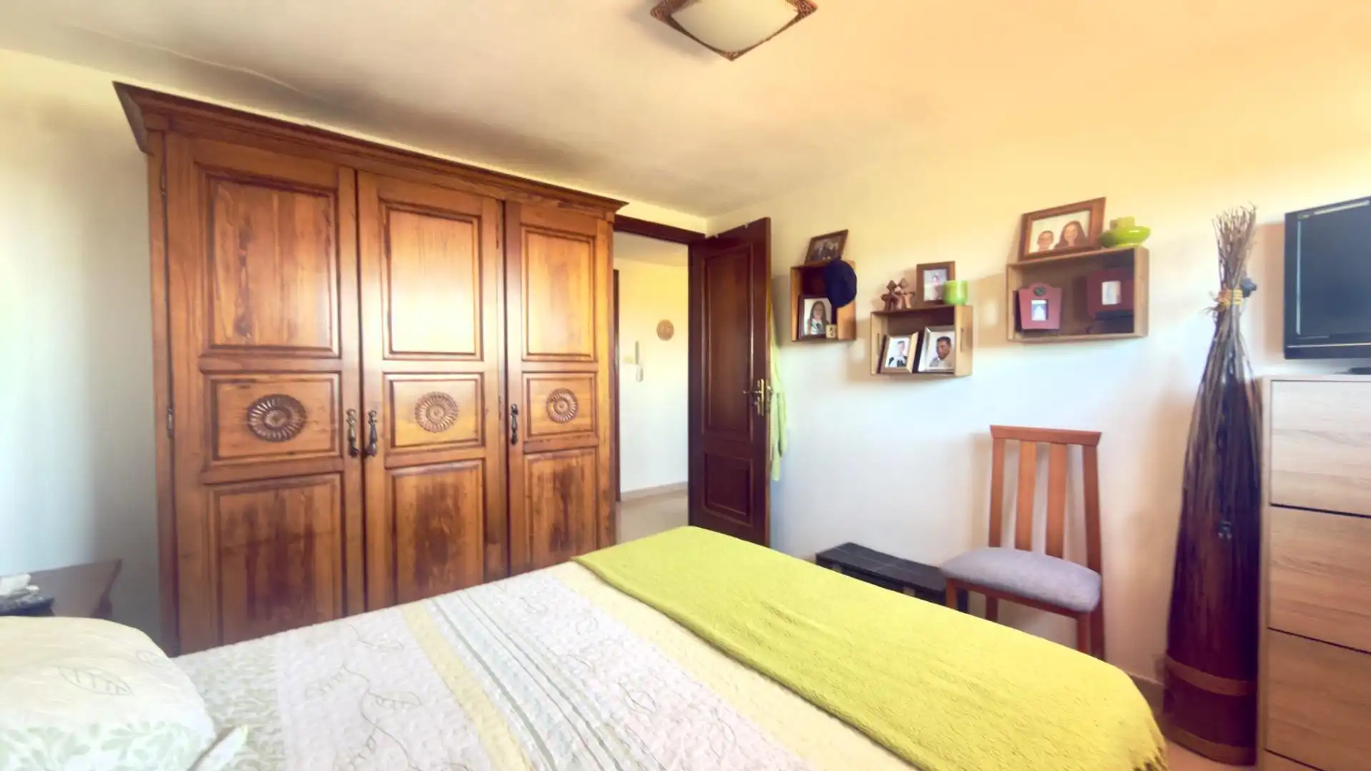 Bedroom of Houses for sale in Ribeira  with Heating, Private garden and Terrace