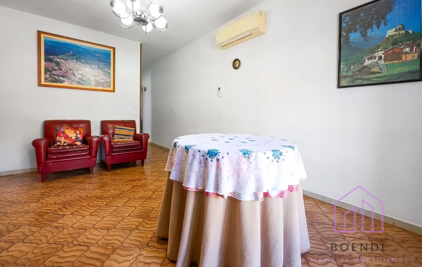 Dining room of Flat for sale in Getafe  with Air Conditioner, Terrace and Furnished
