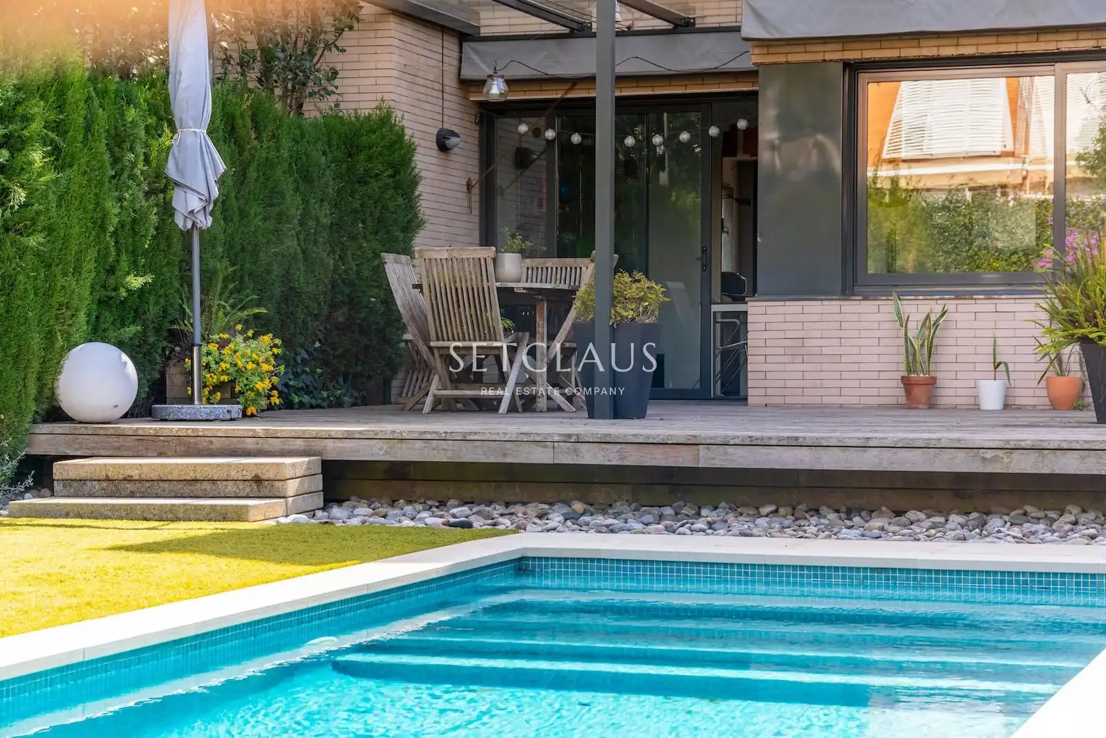 Terraza de Casa adosada en venta en Premià de Mar con Aire acondicionado, Calefacción y Jardín privado