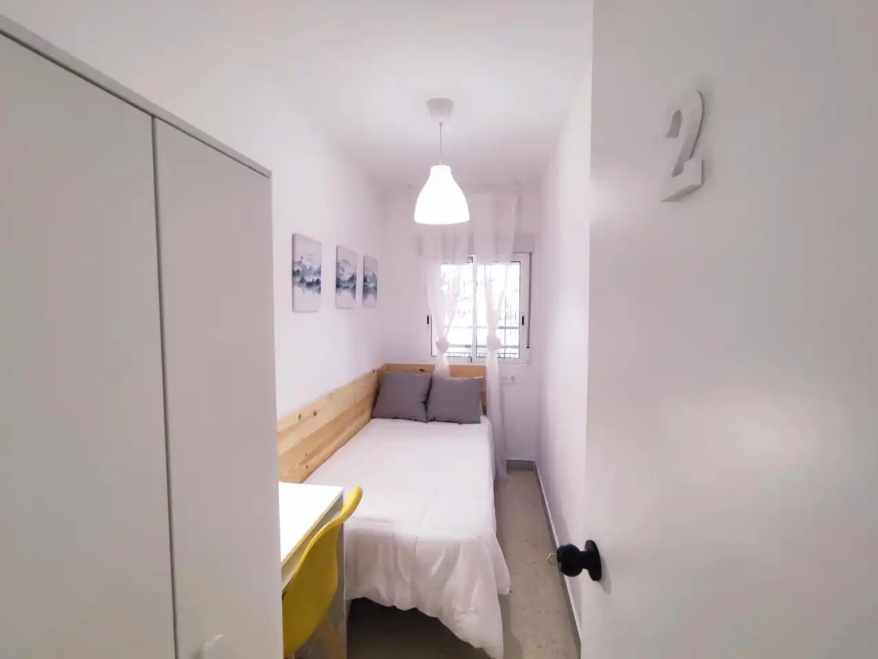 Dormitori de Planta baixa de lloguer en Granada amb Aire condicionat, Terrassa i Moblat