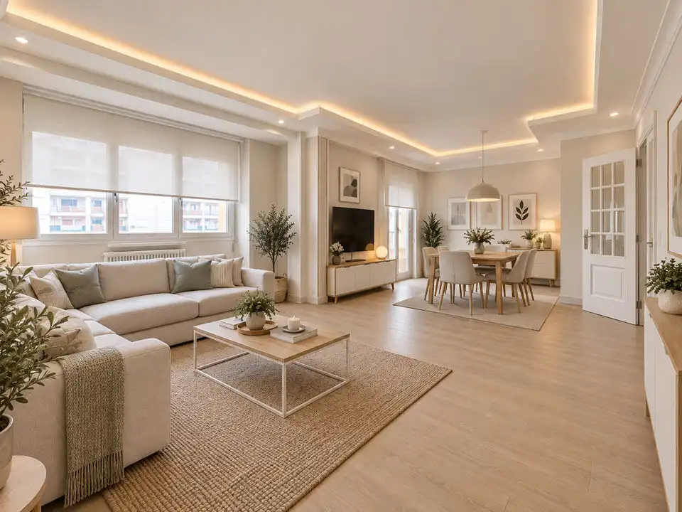 Sala de estar de Piso en venta en Judimendi  