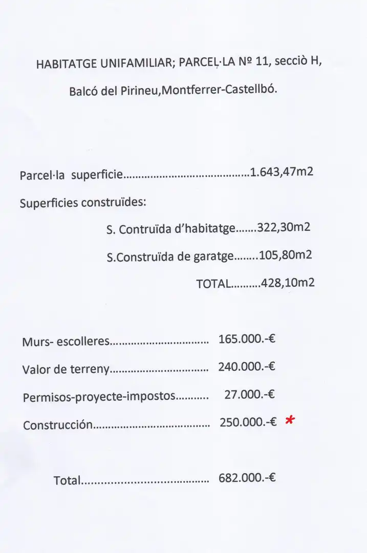 Wohnbaugrundstück zum Verkauf in Carrer la Pedrera 17, imagen 4