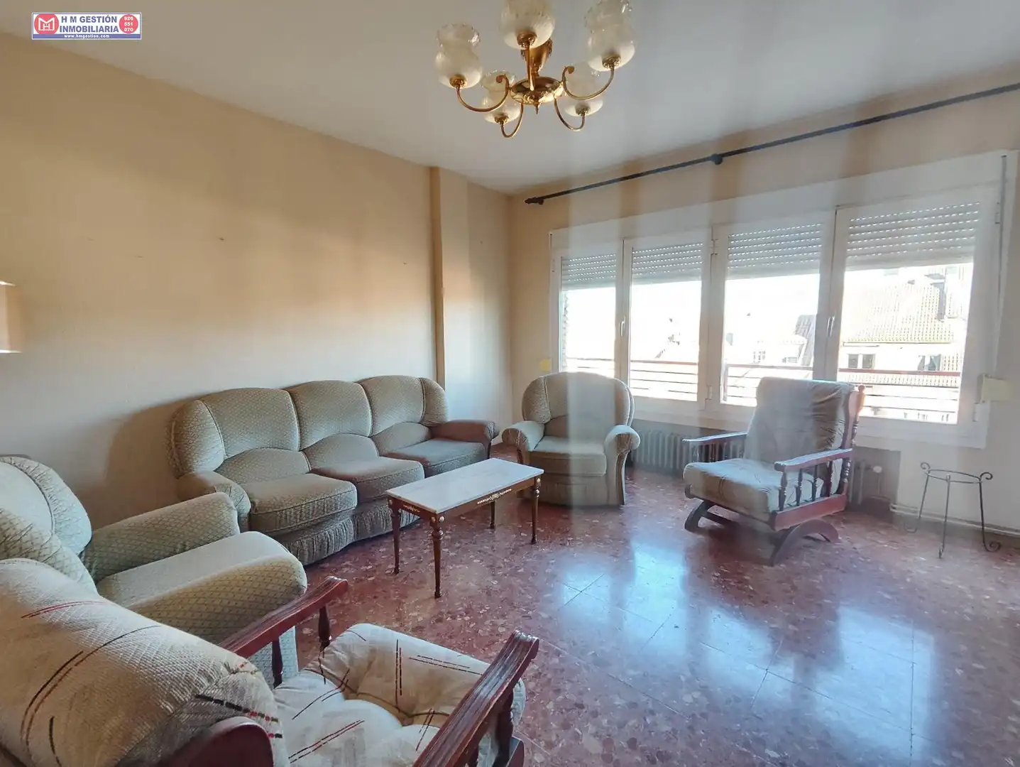 Wohnzimmer von Wohnung zum Verkauf in Alcázar de San Juan mit Heizung, Terrasse und Balkon