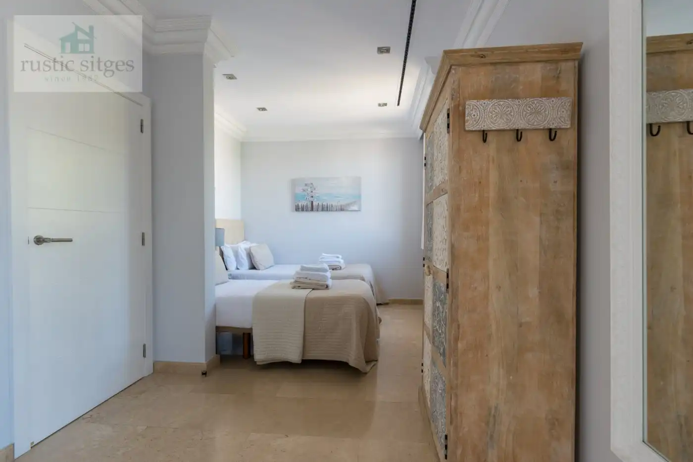 Dormitori de Casa o xalet en venda en Sitges amb Aire condicionat, Calefacció i Jardí privat