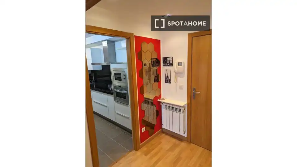 Apartament per a compartir en Santa Cruz de Bezana amb Aire condicionat, Calefacció i Terrassa