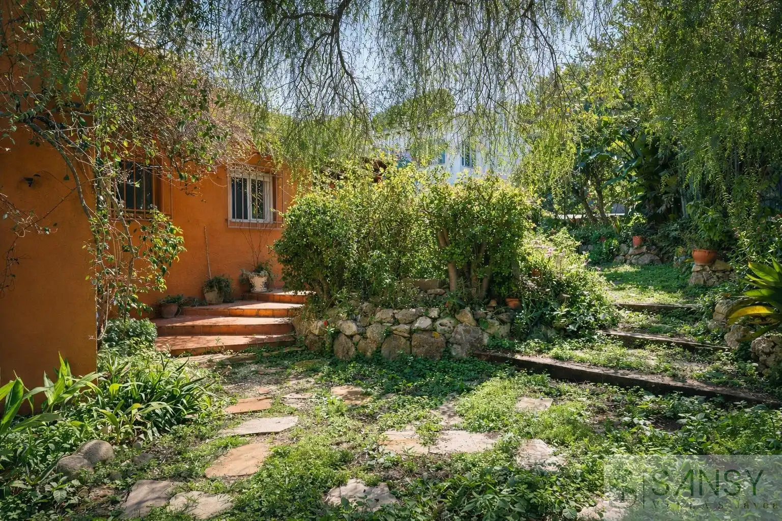 Garden of Houses for sale in Jávea / Xàbia  with Air Conditioner