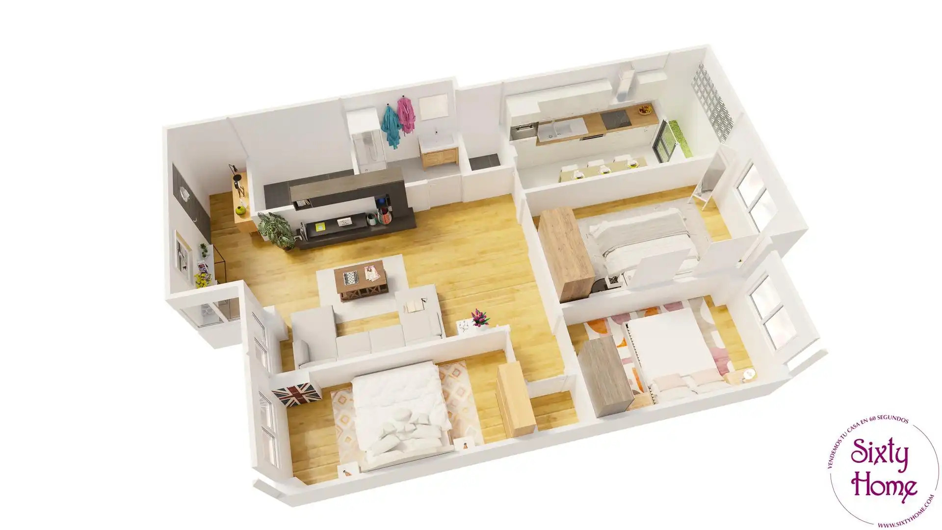 Flat for sale in Zaragoza  with Air Conditioner and Heating
