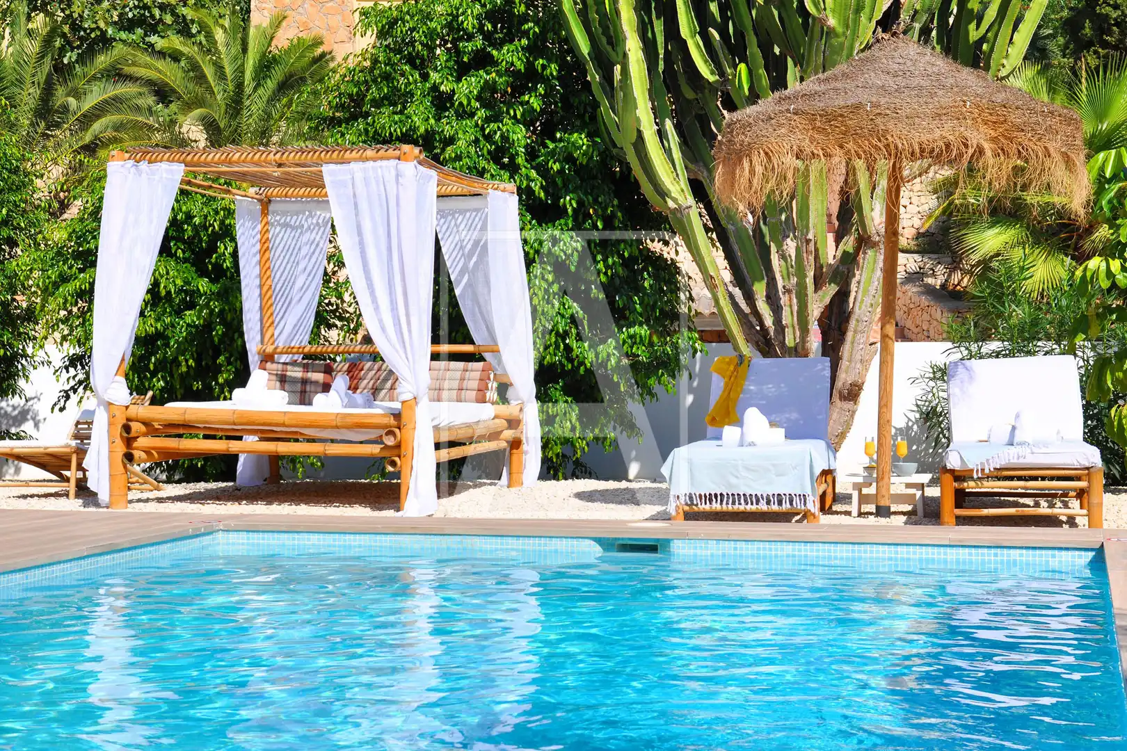 Piscina de Casa o chalet en venta en Benissa con Aire acondicionado, Calefacción y Jardín privado