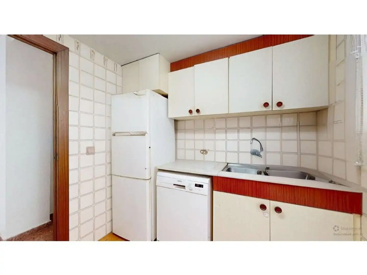 Kitchen of Flat for sale in Valencia  with Air Conditioner