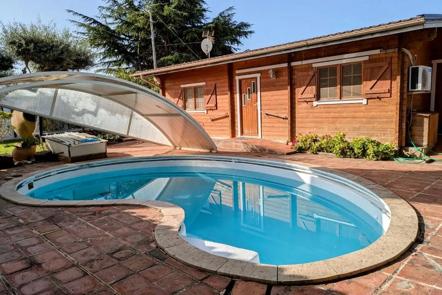 Piscina de Casa o xalet en venda en Benicarló amb Aire condicionat, Jardí privat i Terrassa