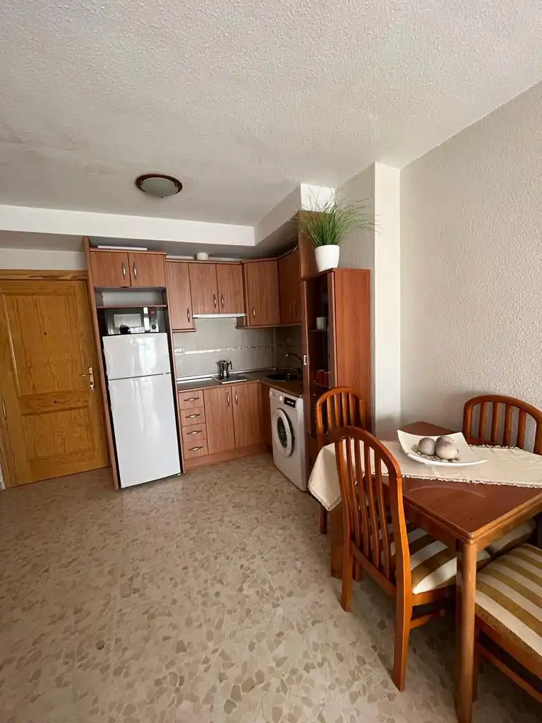 Cocina de Piso en venta en Roquetas de Mar con Aire acondicionado, Terraza y Amueblado