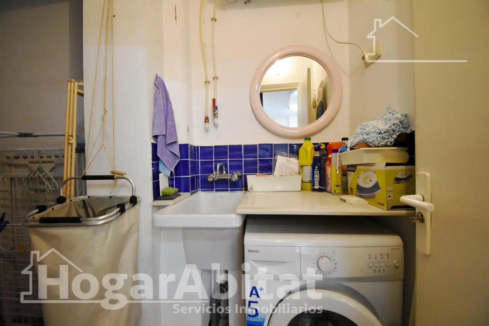 Schlafzimmer von Wohnung zum Verkauf in Oliva mit Klimaanlage, Heizung und Parkett