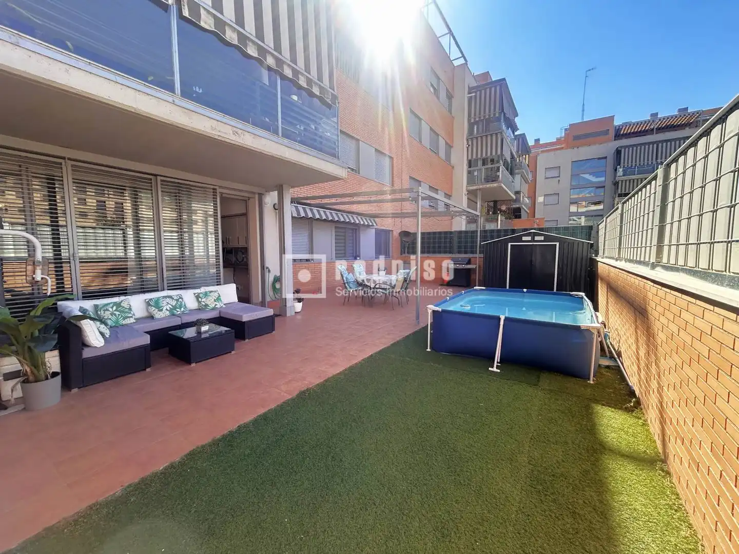 Terrace of Flat for sale in Parla  with Air Conditioner, Heating and Private garden