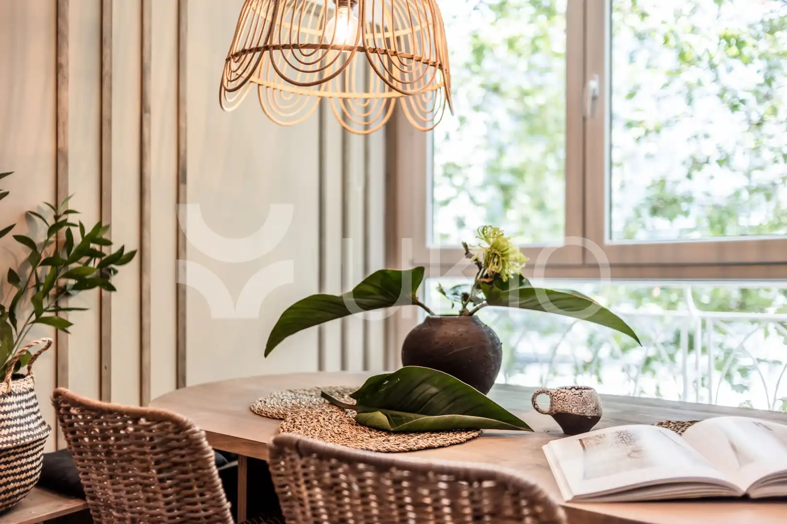 Comedor de Apartamento de alquiler en Madrid con Aire acondicionado, Horno y Lavadora