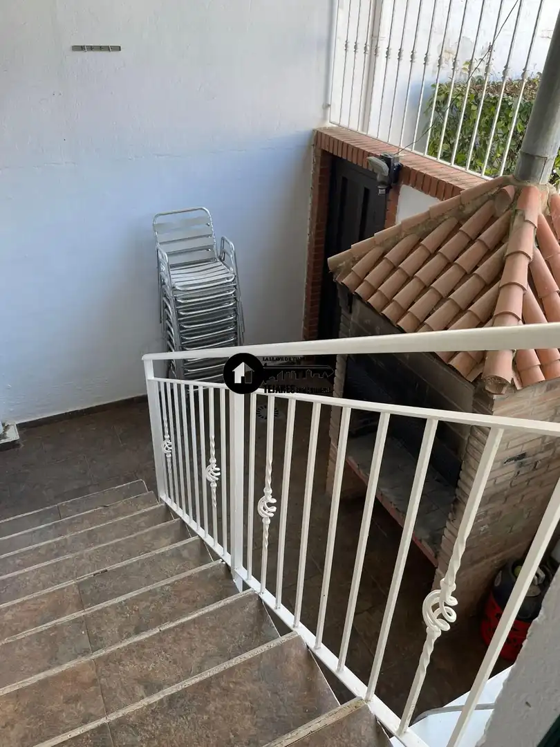 Terraza de Casa adosada en venta en Albacete con Aire acondicionado, Calefacción y Jardín privado