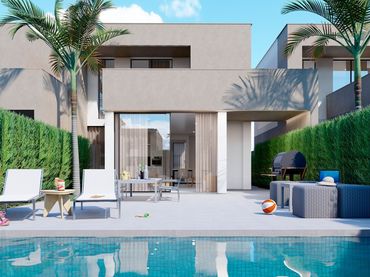 Chalet con balcón en venta en Playa Perla de Levante