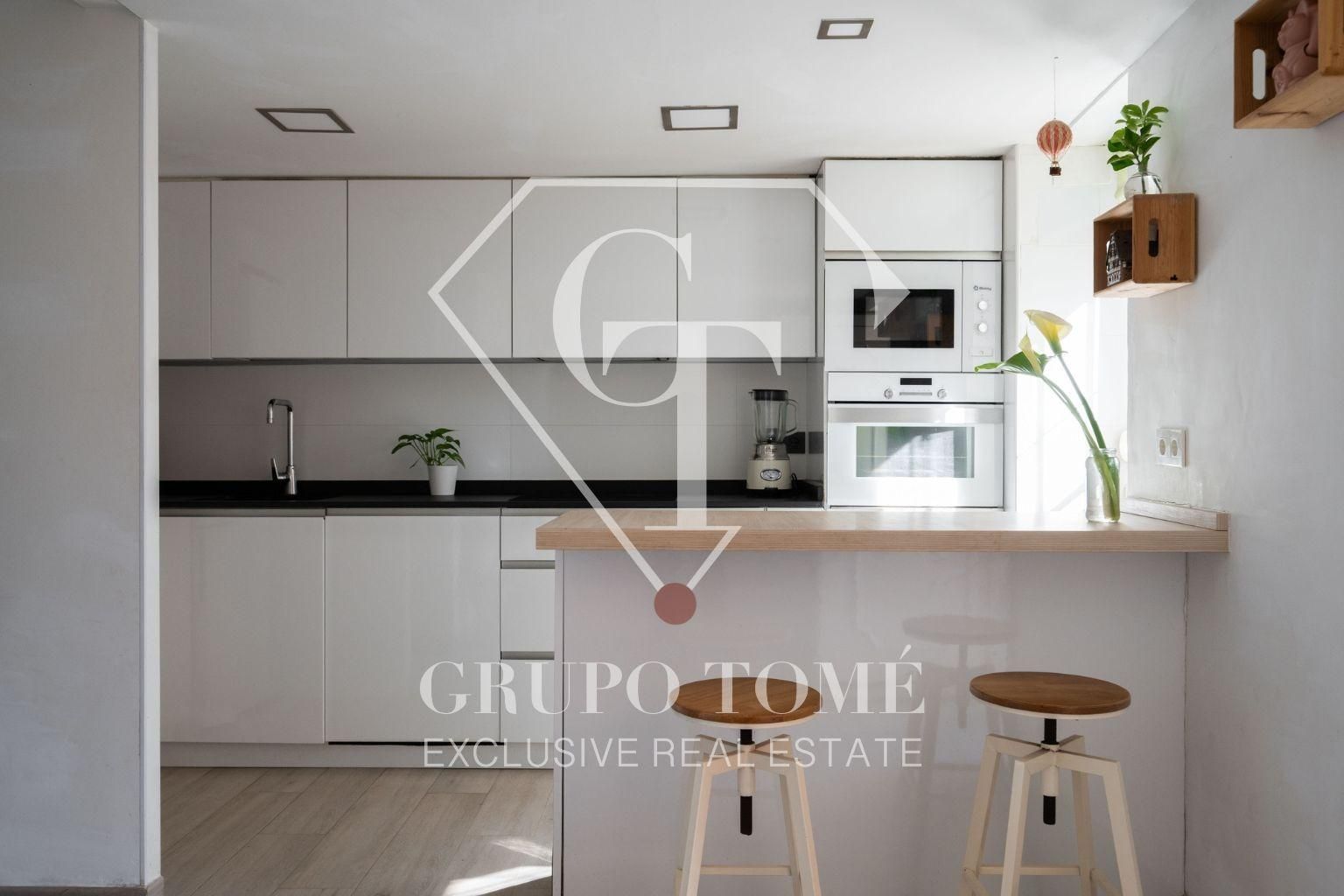 Küche von Maisonette zum Verkauf in Donostia - San Sebastián  mit Möbliert