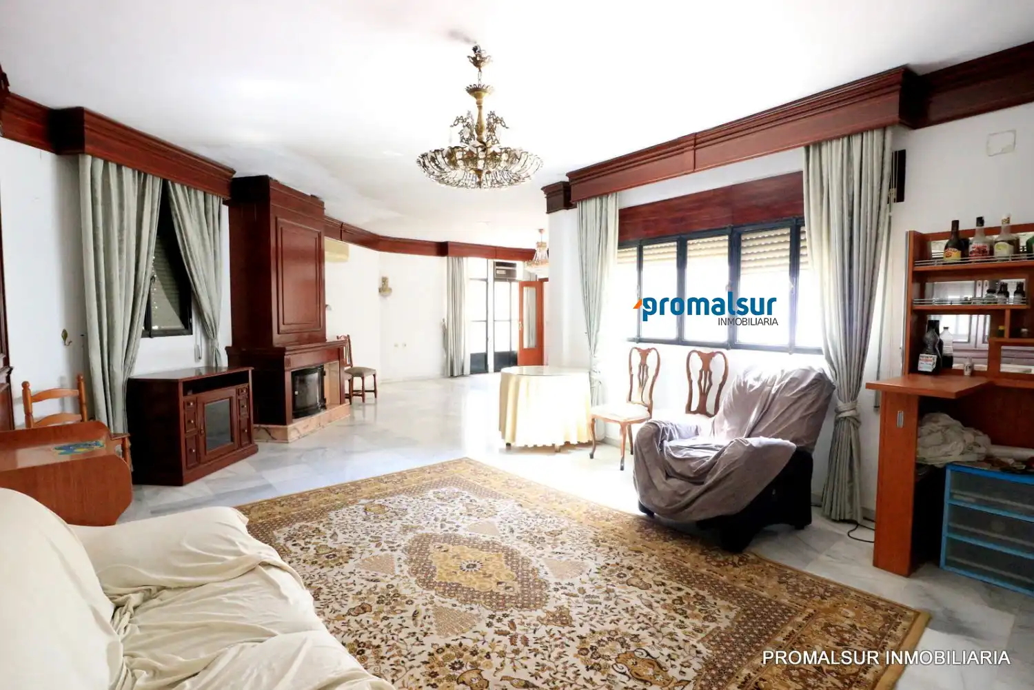 Sala de estar de Casa o chalet en venta en Puente Genil con Terraza, Trastero y Piscina