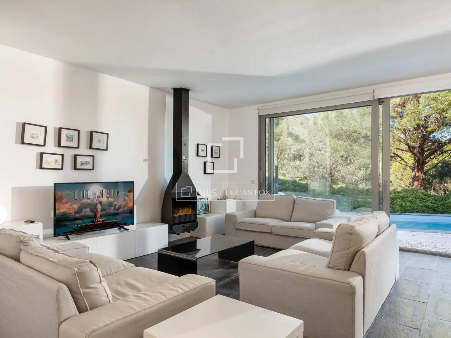 Living room of Houses for sale in El Port de la Selva  with Heating, Private garden and Terrace