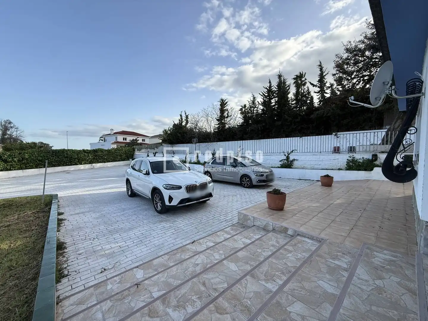 Exterior view of Houses for sale in Málaga  with Air Conditioner, Private garden and Furnished
