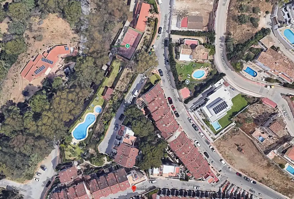 Vista exterior de Casa o chalet en venta en Benalmádena con Aire acondicionado, Terraza y Amueblado