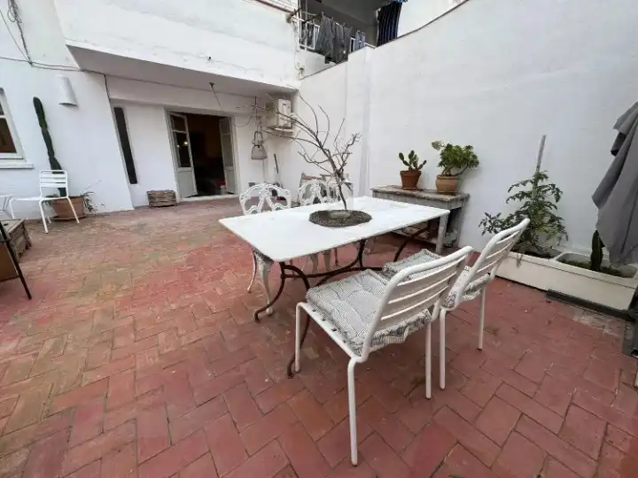 Terrasse von Wohnung zur Miete in Valencia mit Klimaanlage, Heizung und Privatgarten