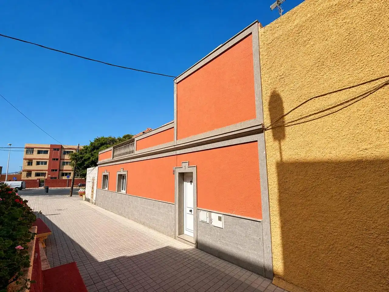 Vista exterior de Casa o xalet en venda en Telde amb Terrassa