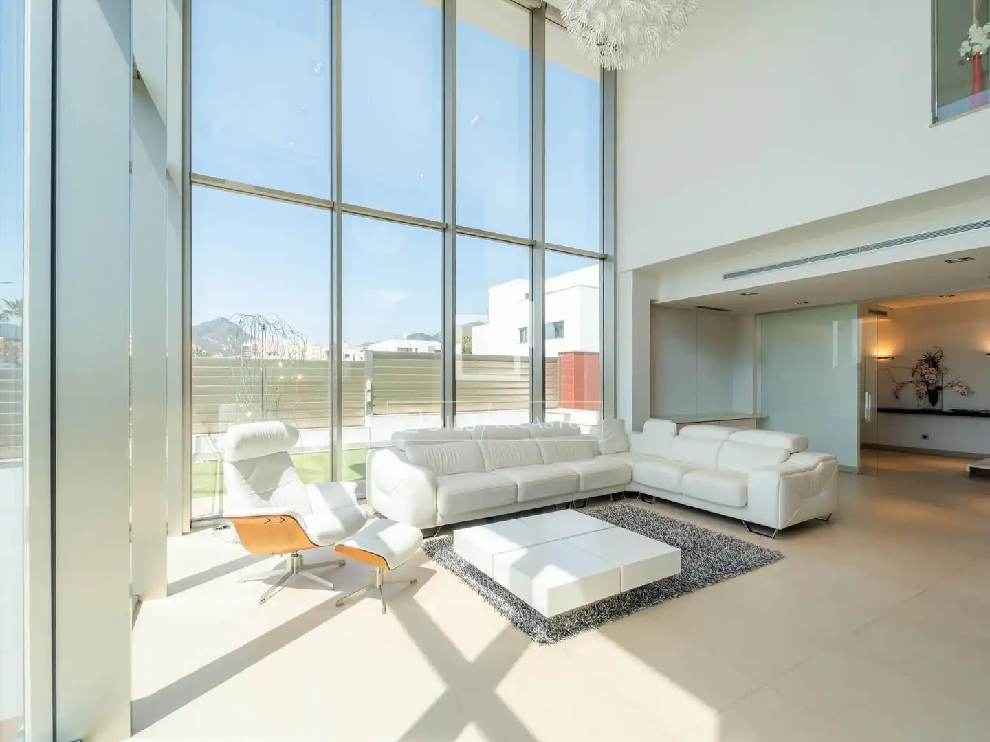 Sala de estar de Casa o chalet en venta en La Vall d'Uixó con Aire acondicionado, Calefacción y Jardín privado