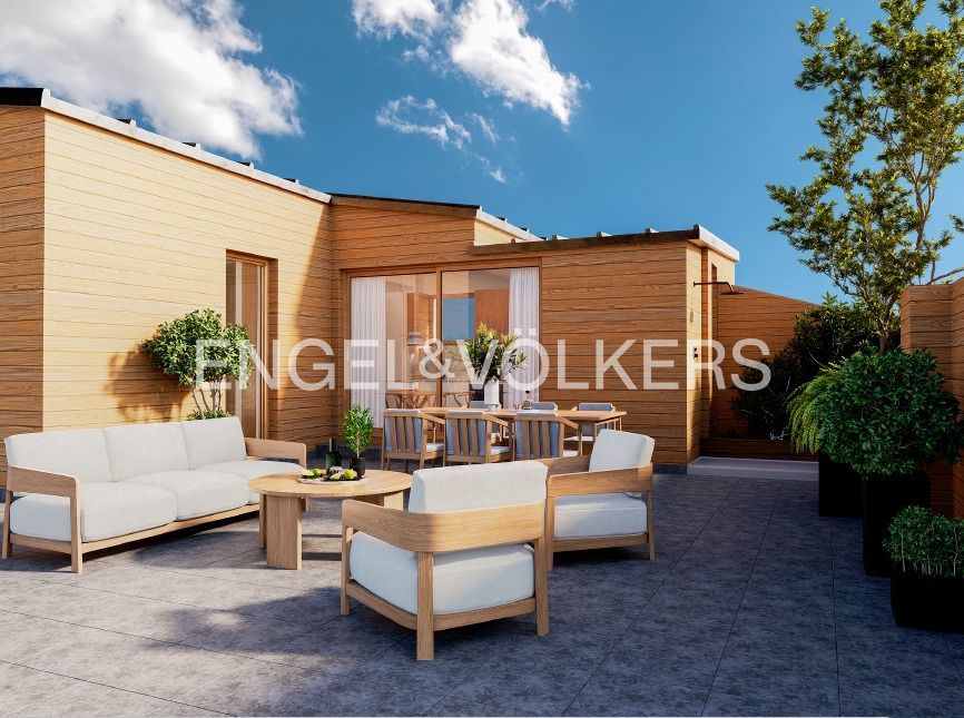 Terrassa de Apartament de lloguer en  Valencia Capital amb Calefacció