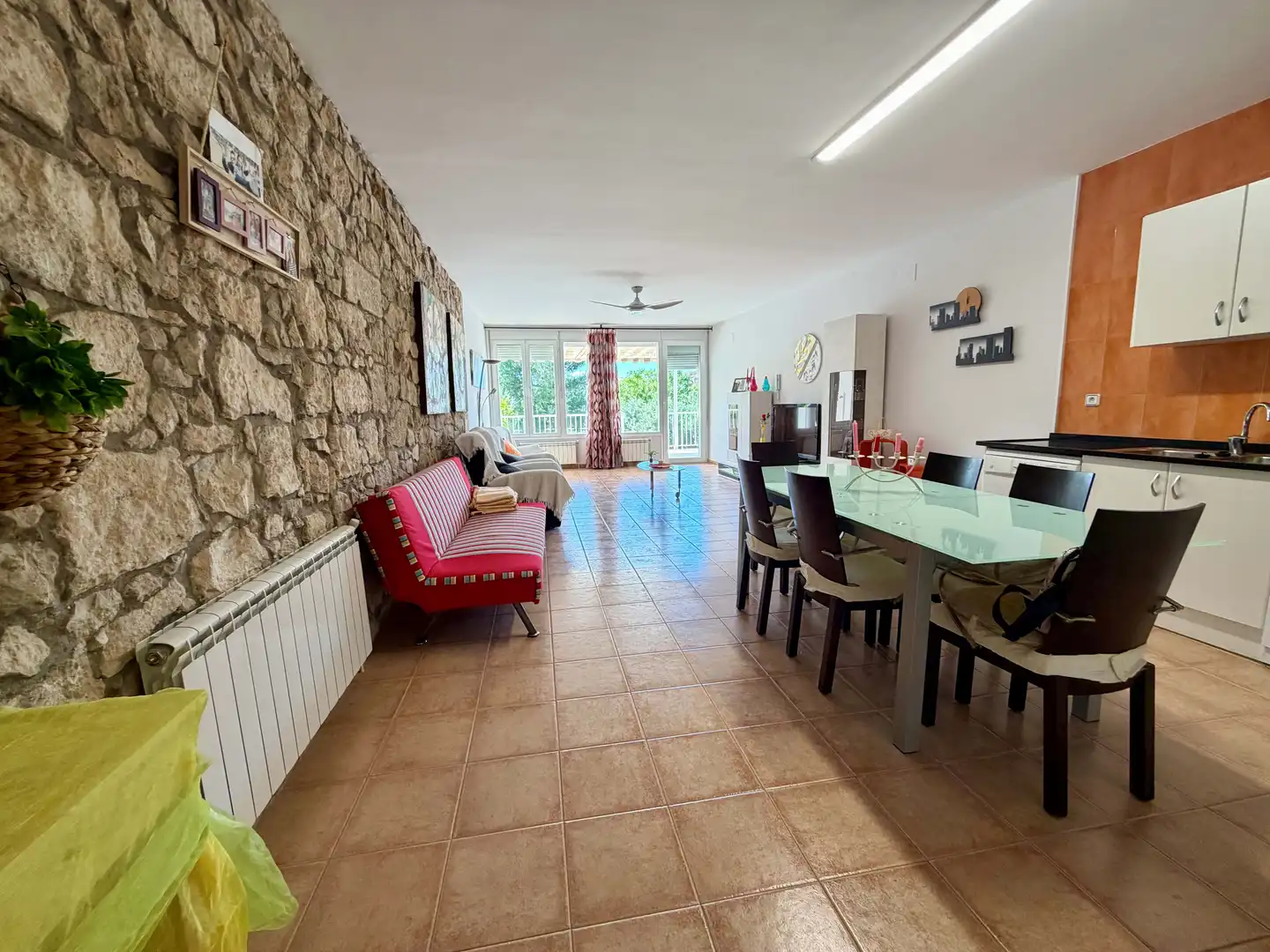 Sala d'estar de Casa o xalet en venda en Llardecans amb Aire condicionat, Calefacció i Terrassa