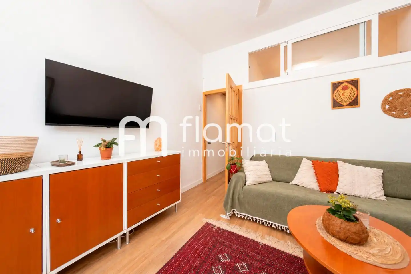 Living room of Flat for sale in Barcelona