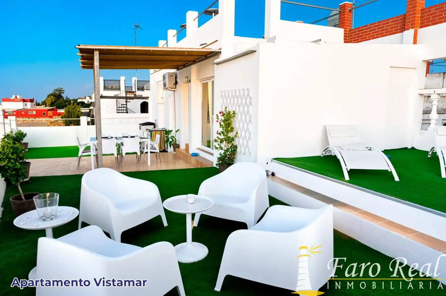 Terraza de Casa o chalet en venta en Chipiona con Aire acondicionado, Calefacción y Jardín privado