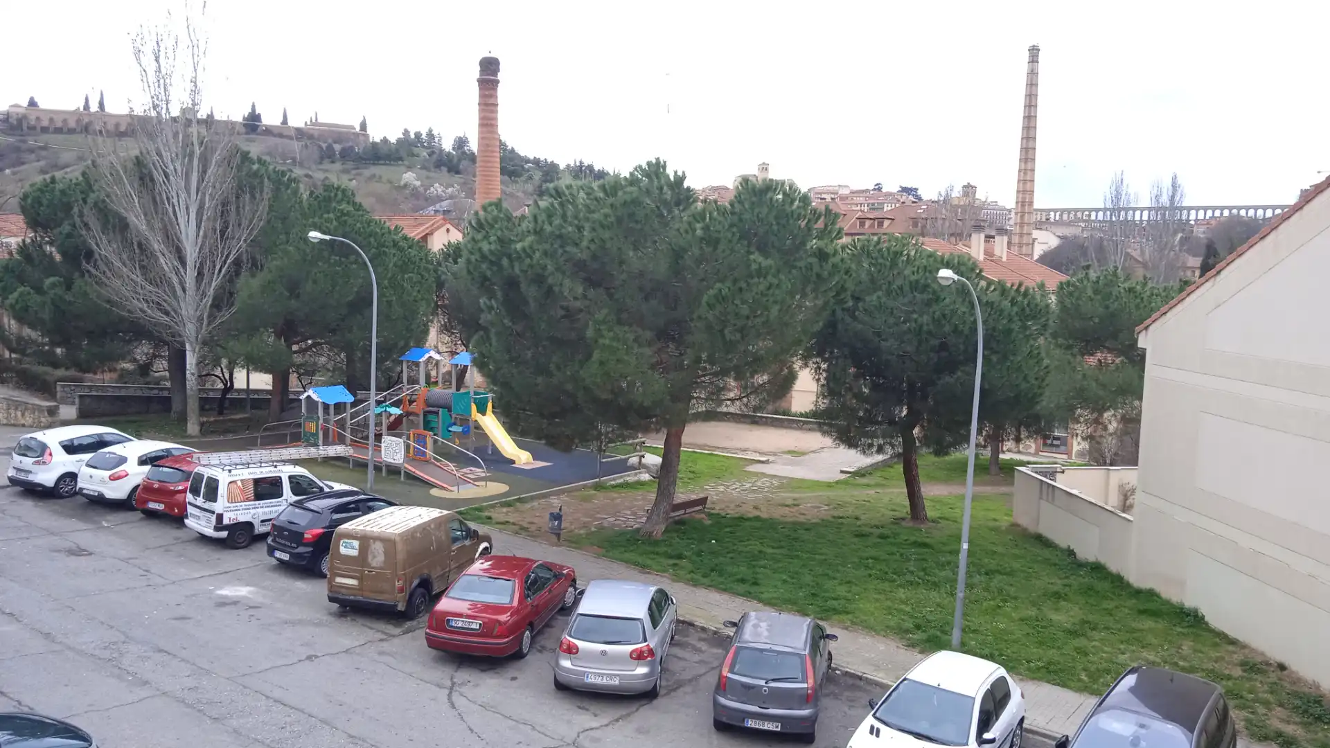 Parkplatz von Wohnung zum Verkauf in Segovia mit Heizung, Terrasse und Möbliert