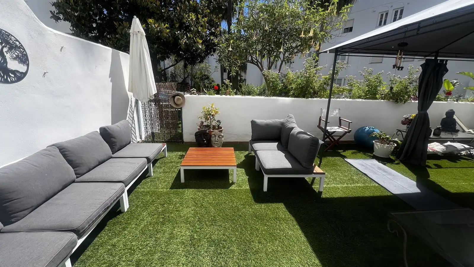 Terraza de Apartamento en venta en Marbella con Aire acondicionado, Terraza y Trastero