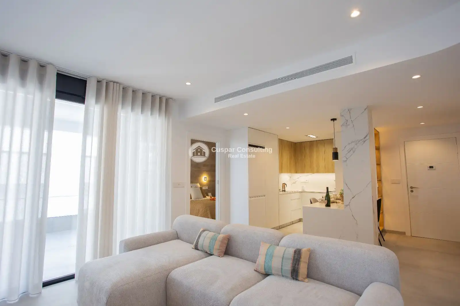 Sala de estar de Apartamento en venta en San Pedro del Pinatar con Aire acondicionado, Calefacción y Terraza