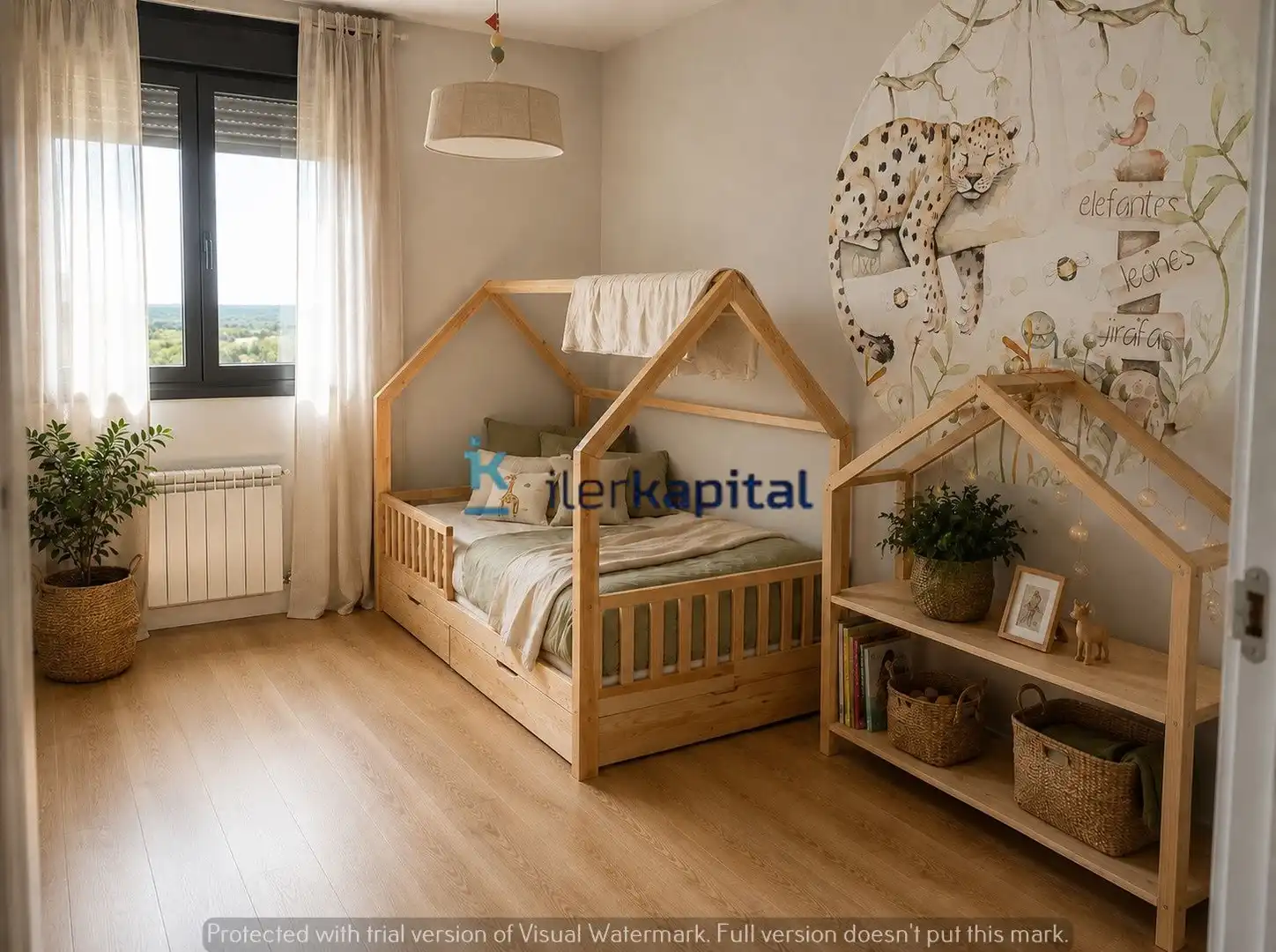 Schlafzimmer von Wohnung zum Verkauf in Lleida mit Klimaanlage, Heizung und Terrasse