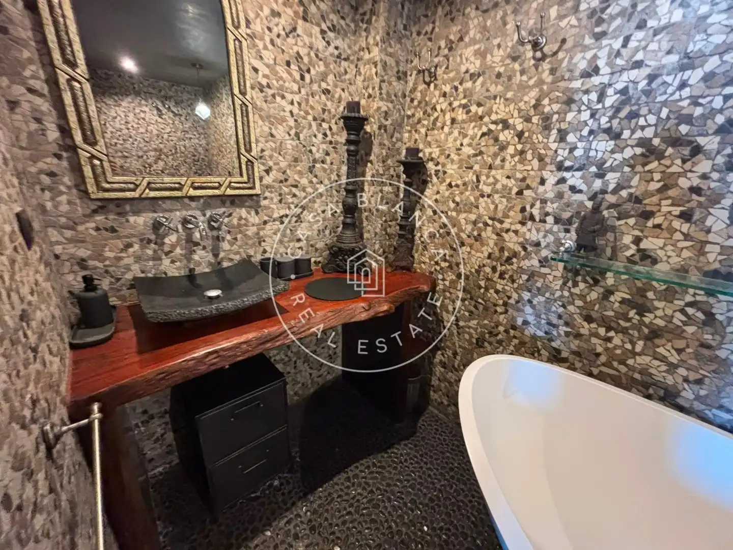Baño de Casa o chalet en venta en Lloret de Mar con Aire acondicionado, Calefacción y Jardín privado