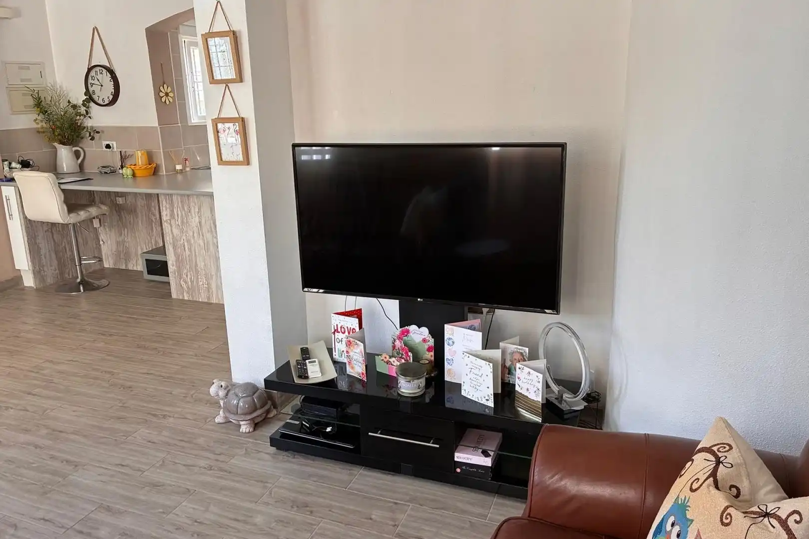 Wohnzimmer von Haus zur Miete in Orihuela mit Klimaanlage, Heizung und Privatgarten
