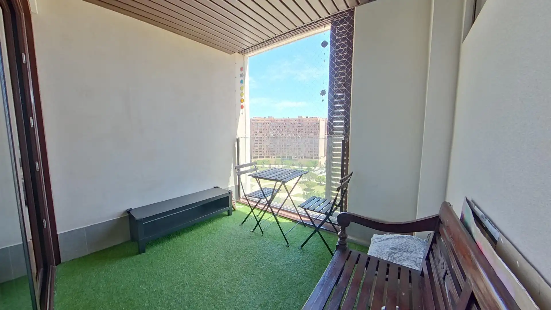 Terraza de Piso de alquiler en Málaga con Aire acondicionado, Calefacción y Terraza