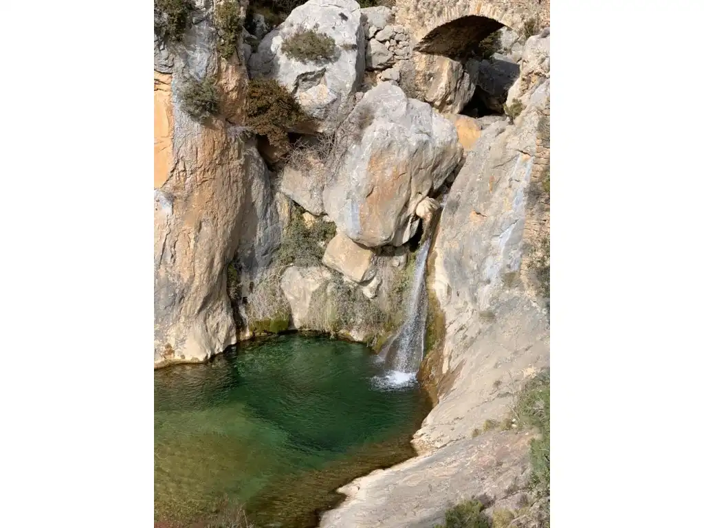 Piscina de Casa o chalet en venta en Abella de la Conca con Calefacción, Terraza y Amueblado