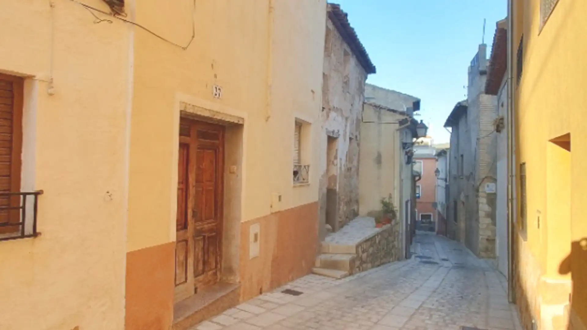 Exterior view of Houses for sale in Biar  with Terrace