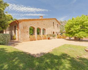 Jardí de Finca rústica de lloguer en El Bruc amb Aire condicionat, Calefacció i Jardí privat