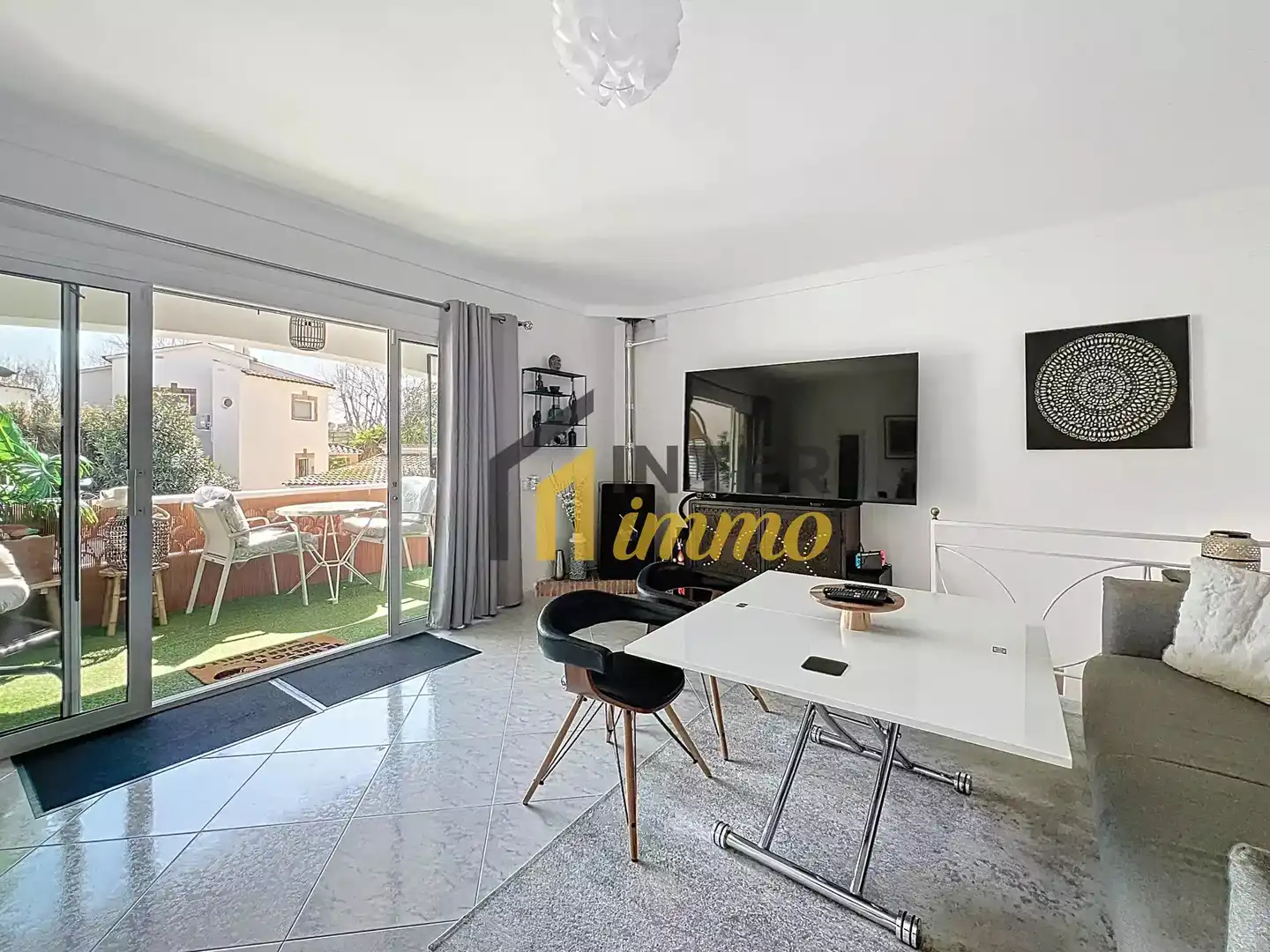 Sala de estar de Casa o chalet en venta en Empuriabrava con Aire acondicionado